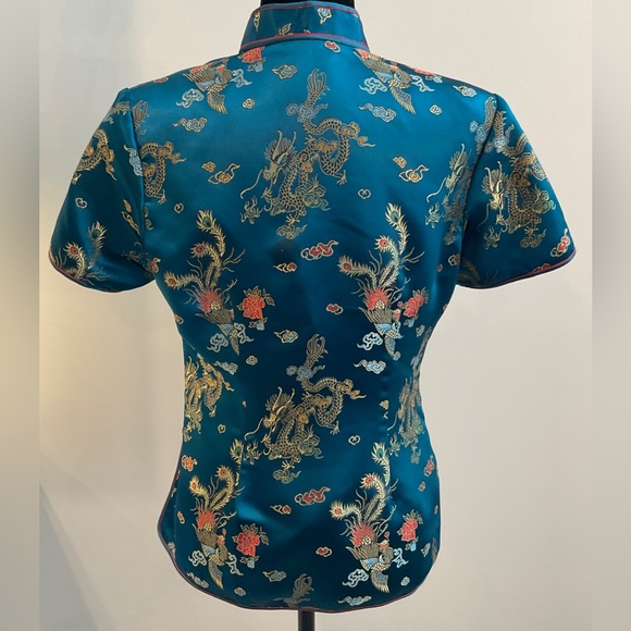 Vintage Satin Shirt from HK - Picture 2 of 13